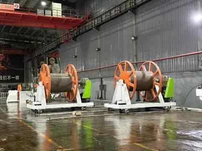 Large-Spool Take-Up